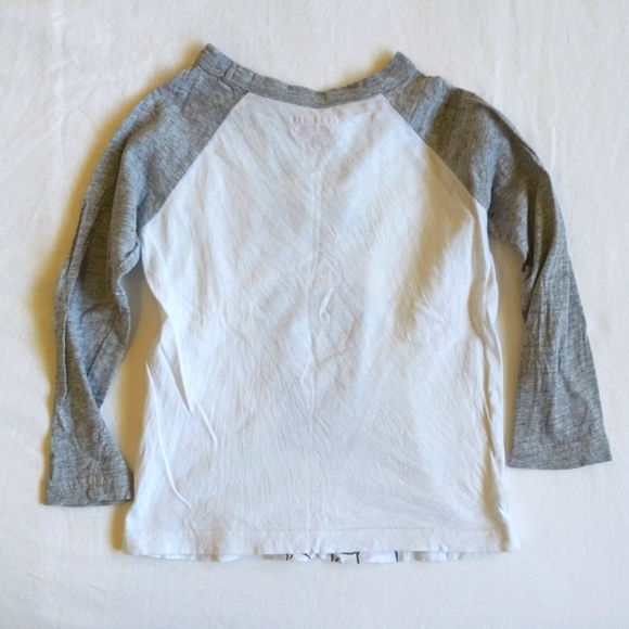 joe fresh fox dude graphic raglan long sleeve shirt 2T toddler boys - Picture 6 of 8